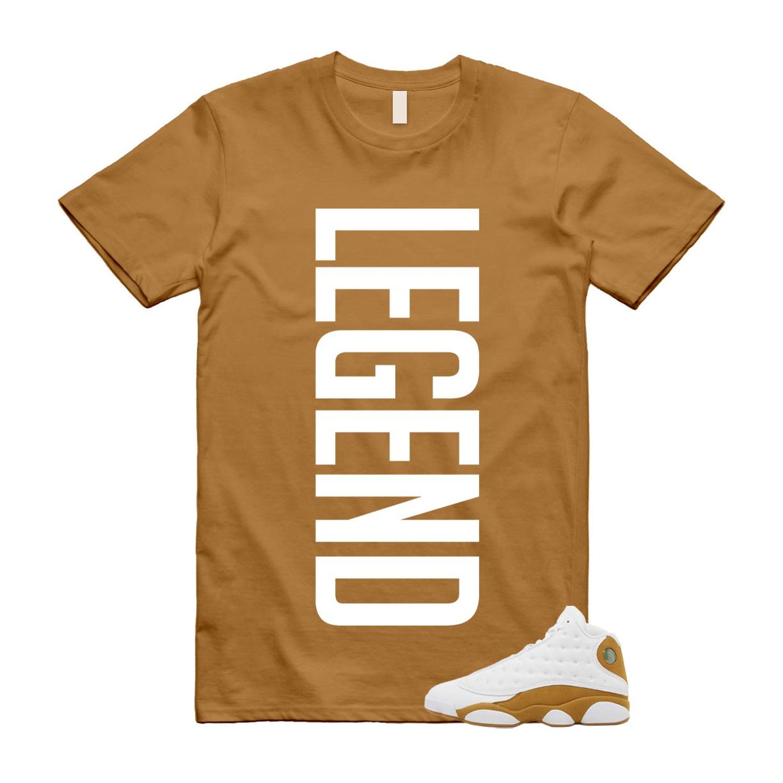 13 Wheat White T Shirt Match LEGEND L