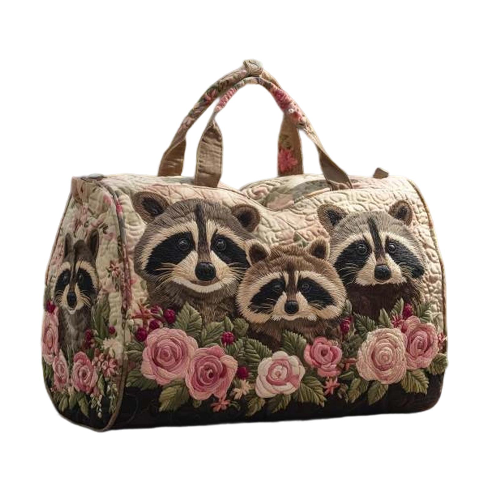 Сумка-тоут для коротких поездок с вышивкой; Многофункциональная спортивная сумка для фитнеса One Size