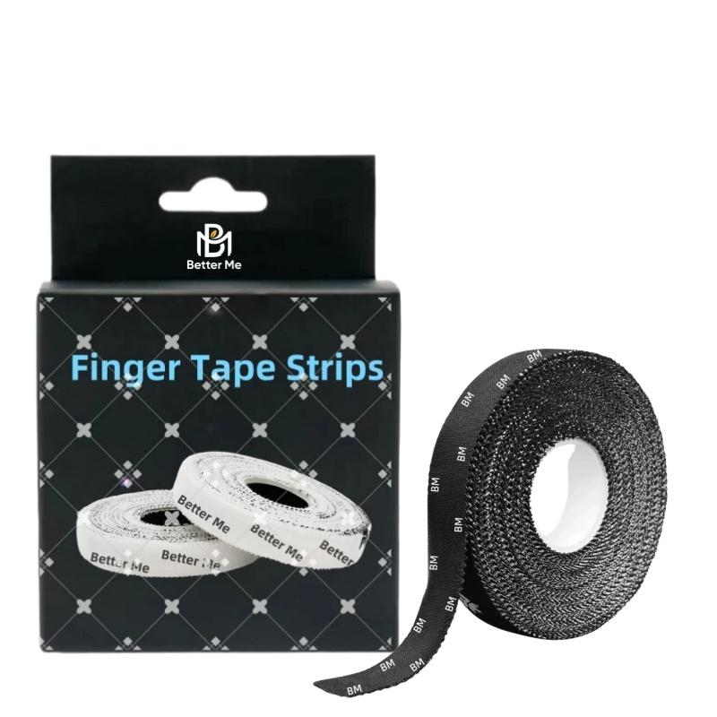/ODM Professional Porous Athletic Tape for Fingers & Toes Jiu Jitsu Bjj Finger Tape, Rigid Sports Tape Cotton чёрный