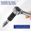8Pcs Magnetic Tap Socket Wrench Set 1/4 '' Hex Shank Machine Screw Metric Plug Threading Tool Auto Maintenance Tool for Tight Sp