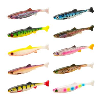 190mm 63g Fishing Lures Slow Sinking Lures T Tail Swimbaits Fishing Simulation Lures Soft Swimming Lures Fishing Baits