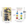 Microwave Universal Computer Control Board Thin Button Replacement Circuit Board With Enhanced Stability Enduring
