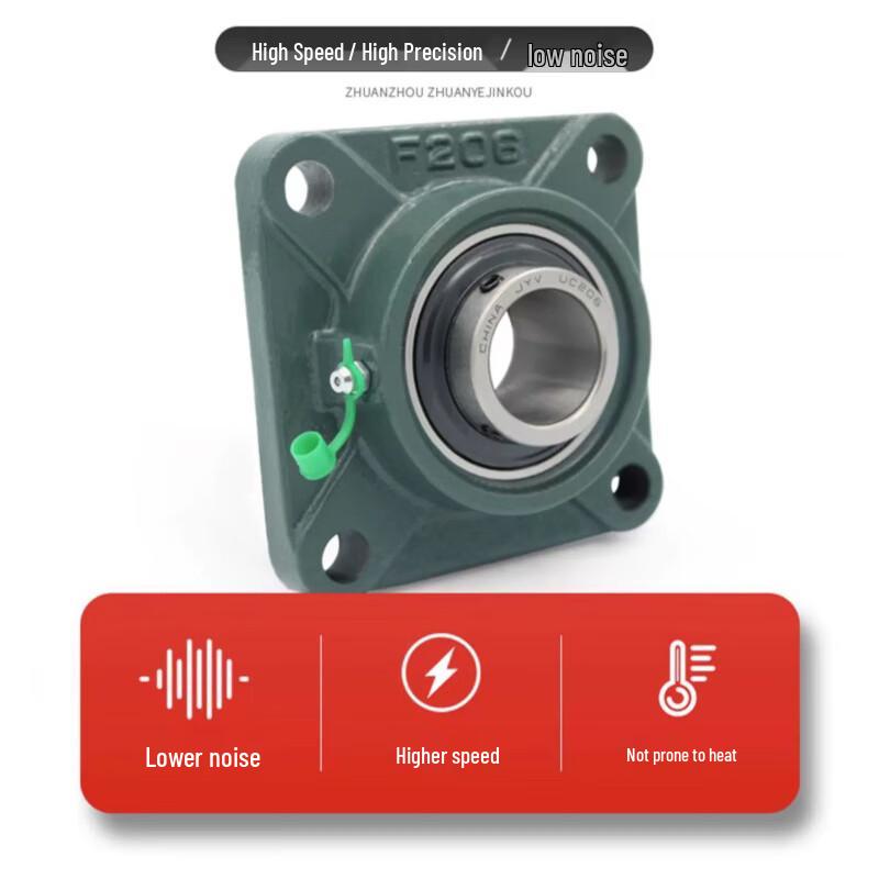 UCF207 Square Flanged Ball Bearing