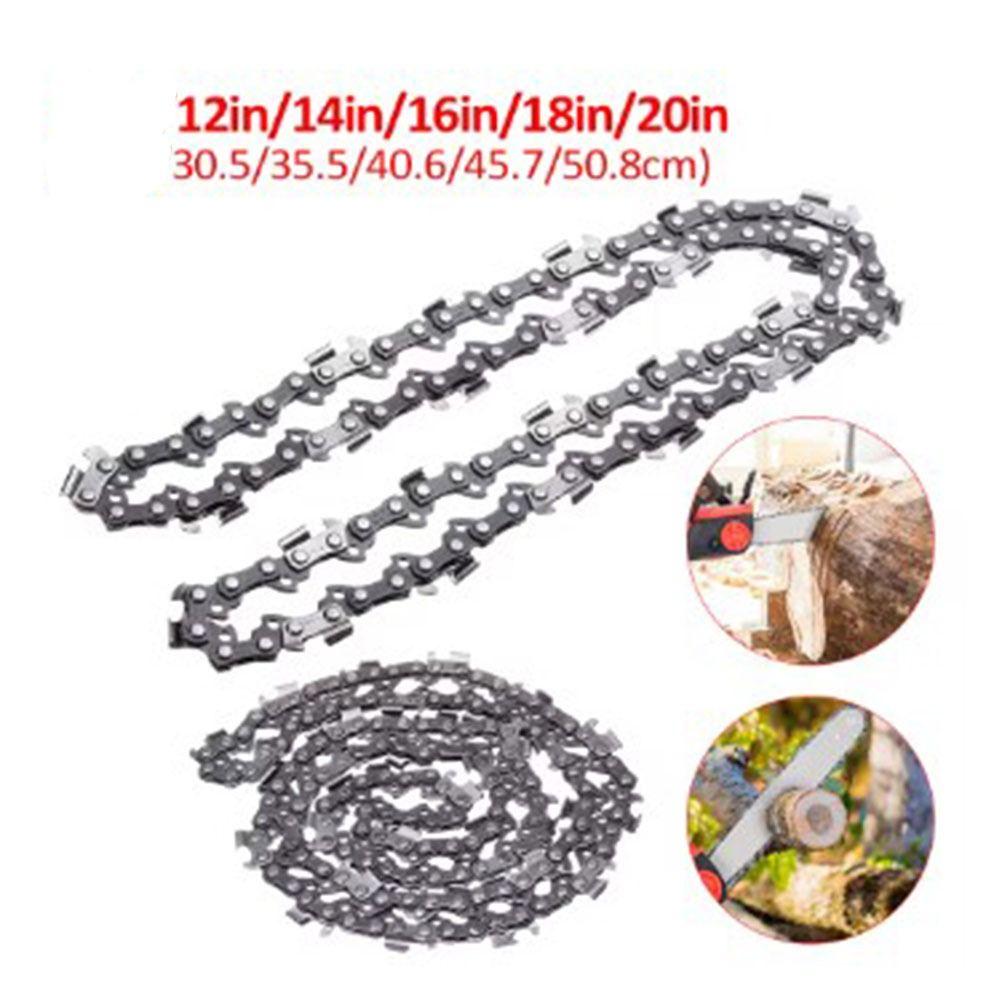 Steel Chainsaw Chain 12/14/16/18/20  Inch Electric Power Saw Chain  Electric Chainsaw Accessories