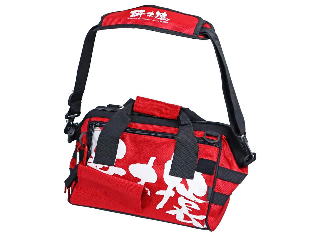 Hayashi Fishing Tackle Manufacturing Egizaru Red (HAYASHI) "Gamaguchi" Bag,