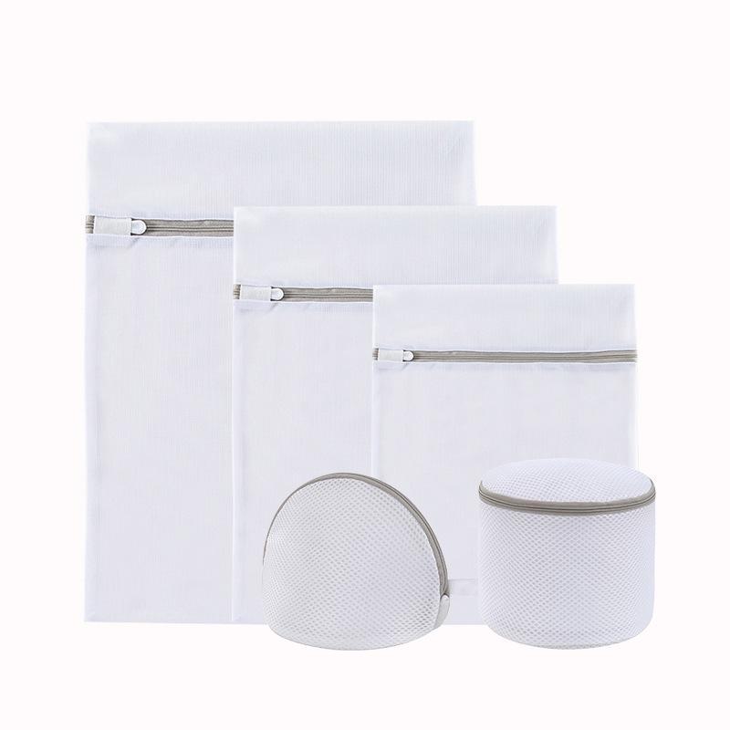 Thick Fine Mesh Laundry Bag Set: Large Sweater, Bra, and Underwear Washing Bags