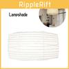 Sheepskin Lamp Paper Shades White Drum Shape Lantern Lampshade Living Decor Room