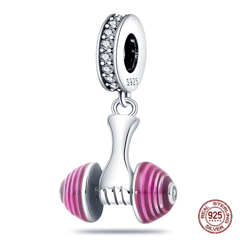 Copper Purple Series Pony Bear Butterfly Shape Charm Beads For 3Mm Original Bracelet Diy Women Jewelry Gift