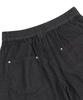 XTONZ Xp297 Pure Curved Wide Denim Pants (Black)