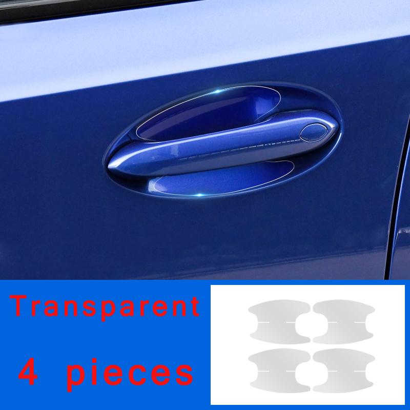 

Car Door Handle Automobile Protective Films For BMW 3 Series G20 G21 G28 Sticker Accessories 4 pieces