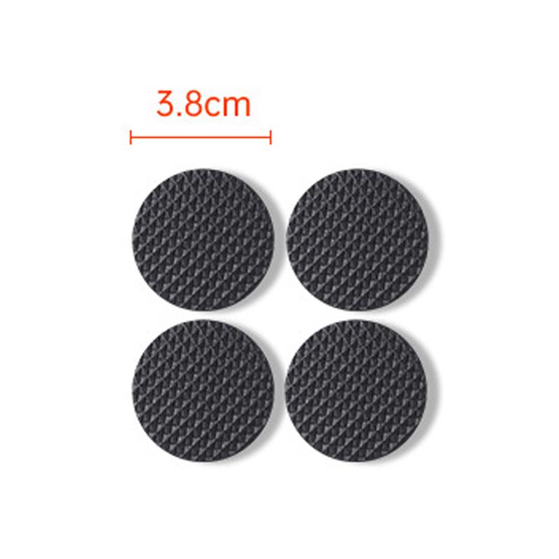 40pcs Self adhesive furniture foot protection pad chair foot protection pad Anti-slip Anti-NoiseScratch durable furniture pad 3.8cm5mm40pcs