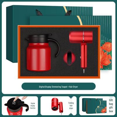 Corporate Thermos & Hair Dryer Gift Set