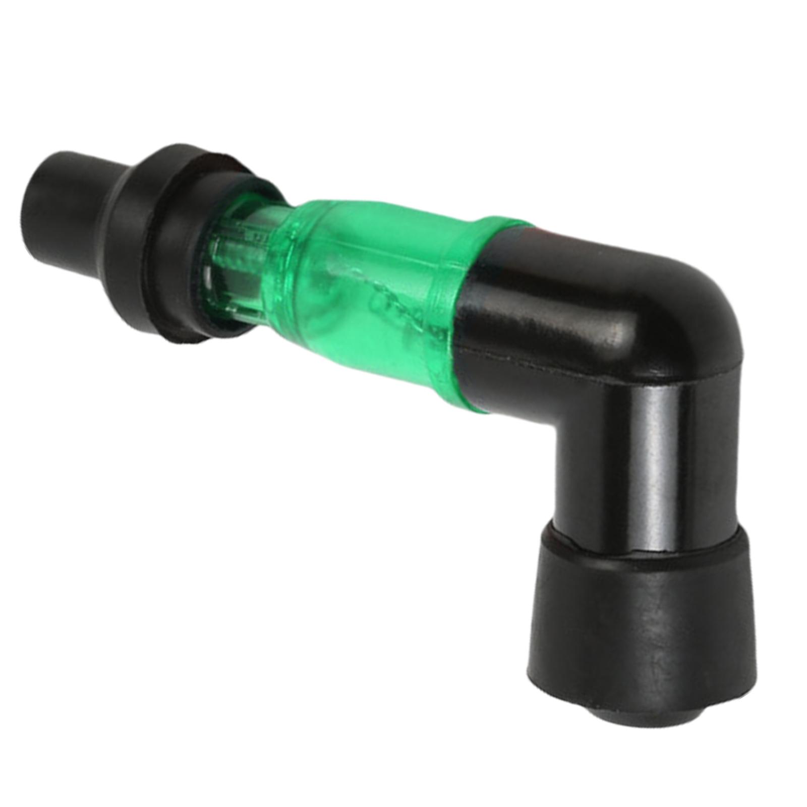 

Высоковольтные колпачки для мотоциклов, мигающие колпачки для свечей зажигания, универсальные колпачки для свечей зажигания для улучшения характеристик двигателя зелёный