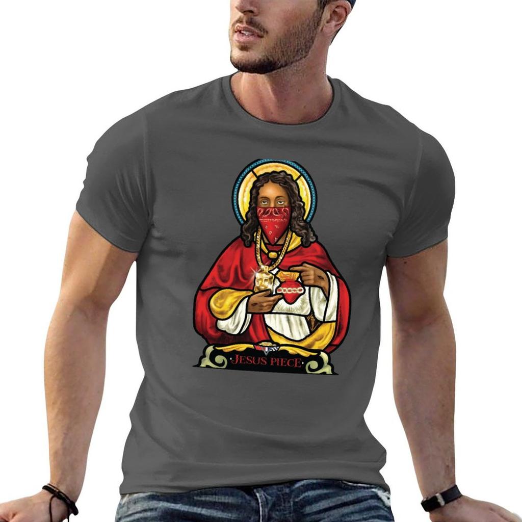 Jesus Piece The Game Gangsta Jesus TShirt Plus Size All Match Tee Shirt