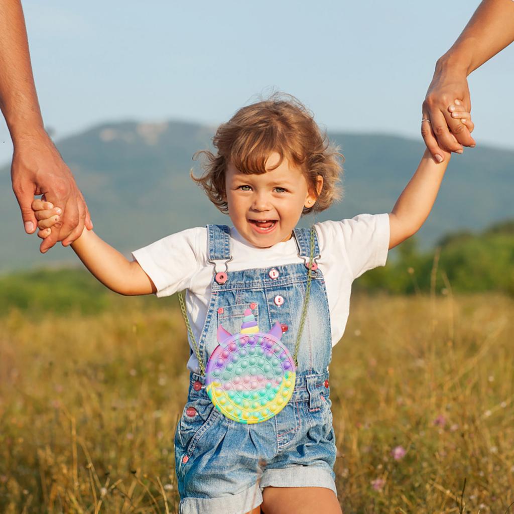 Push Toy Pendant Bag ,Bubble Toy Stress Relief Toys For Adult Kids