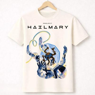 Project Hail Mary Ryland Grace Rocky Unisex Tshirt 2026 Summer Unisex Women Y2K Tshirt Hip Hop Cotton Oversized Tshirt Y2K