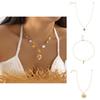 Collier Acier Inoxydable Style Océan Avec Perles de Coquillage Et Animal Pour Femmes et Hommes