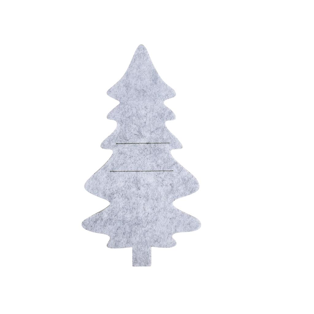 4/8pcs Christmas Knife Fork Holder Felt Xmas Tree Star Shape Pocket Cutlery Bag New Year Party Dinner Table Decoration Organizer