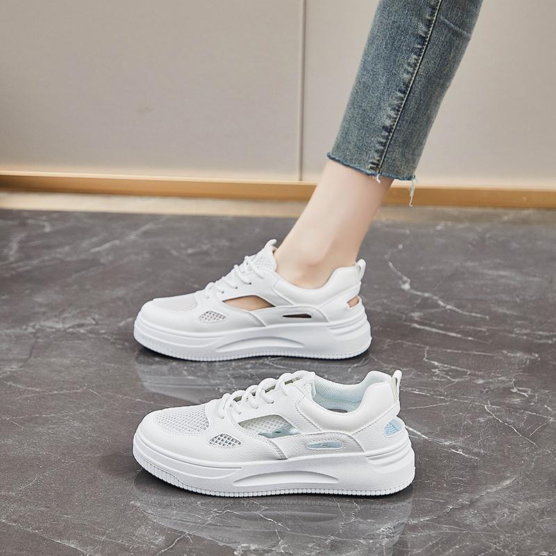 Новые женские босоножки с открытым носком — фото 5