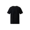 Onitsuka Tiger Logo Tee Series Comfortable Versatile Casual Fashion Short Sleeve T-Shirt Unisex Tops Black Silver 2183B174-002