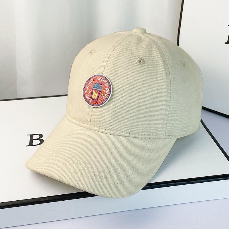 Spring And Summer Cartoon Embroidery Polished Cap Children'S Trendy Brand Versatile Face Baseball Cap