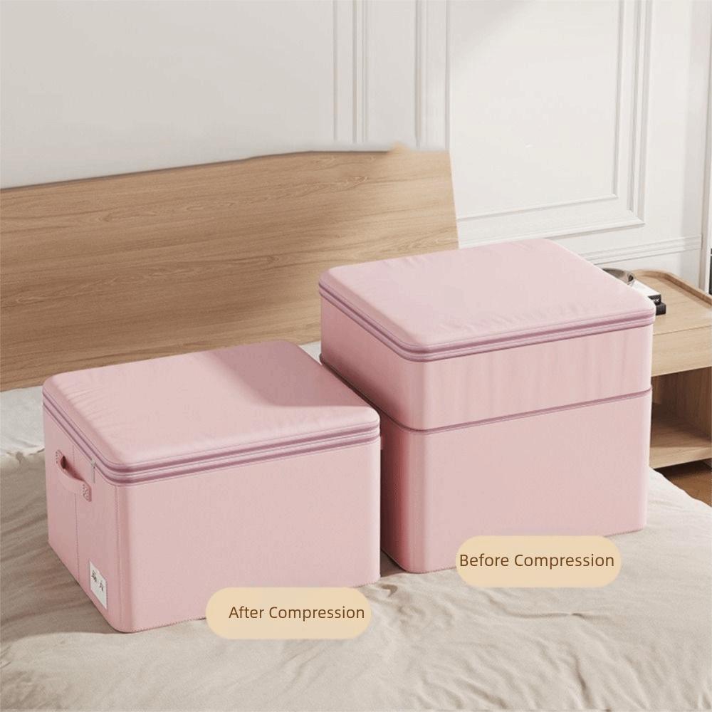 Oxford Cloth Compressible Duvet Storage Bag Large Capacity Toys Storage Container  Bedroom