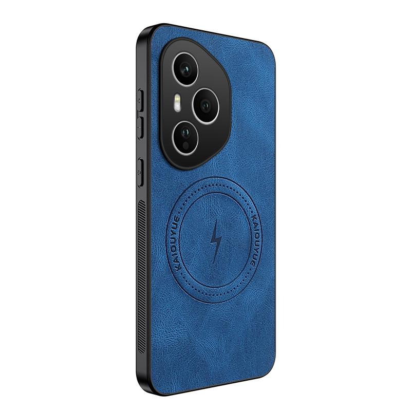For Honor 400 Pro New Luxury Magnetic Wireless Charge Phone Case For Honor 400 Pro Shockproof Matte Leather Back Cover Shell