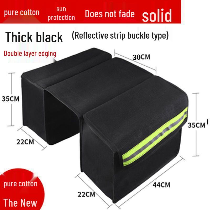 Thick Canvas Motorcycle Saddlebag & Crossbody Tool Bag