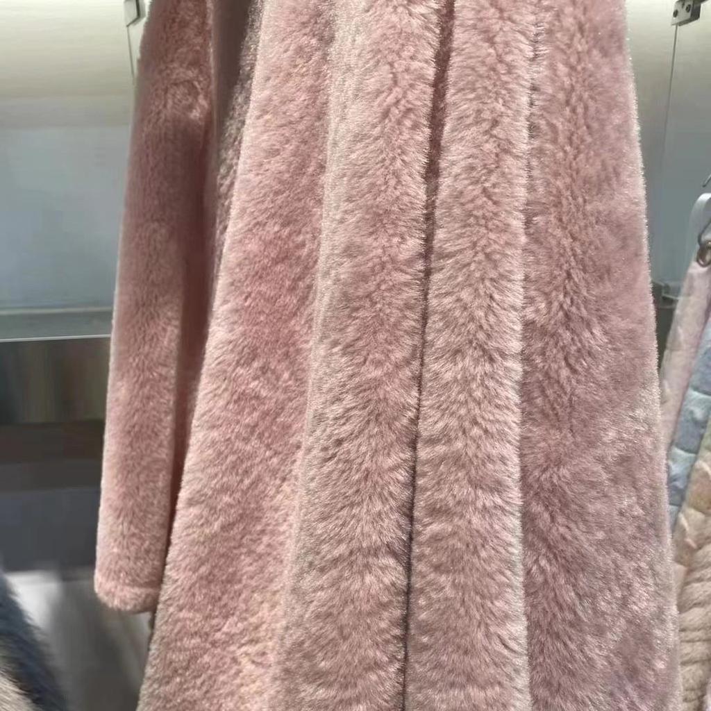 Nana Bear Plush High-Density Skin-Friendly Autumn/Winter Coats & Jackets Fabric