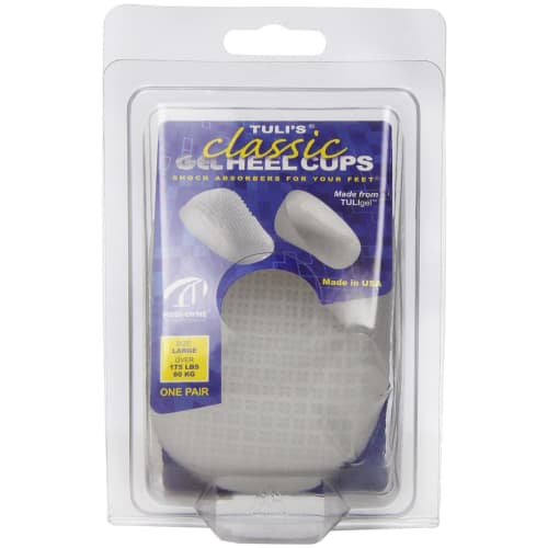 PediFix Tuli's Heel Support, Gel Heel Cup, Cushioned Heel Pad (P85-LRG)