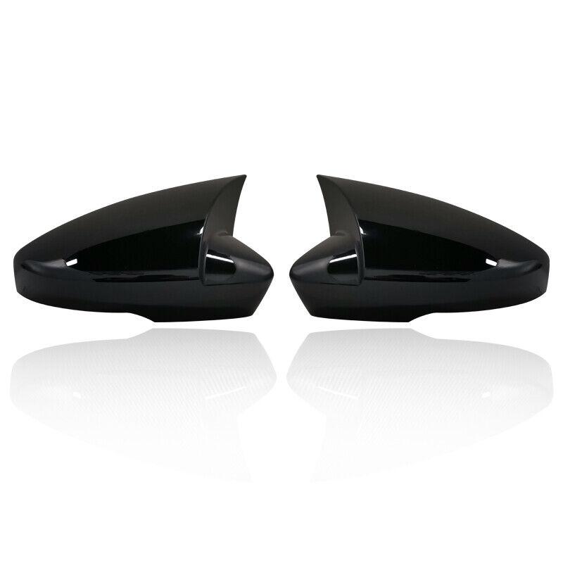 For US Skoda Octavia 2013- For VW T-ROC 2017- Car Rearview Side Mirror Cover Wing Cap Exterior Door Case Trim Sticker