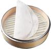 Desirable Silicone Steamer Cloth for Steaming and Dim Sum Heat Reusable Food-Grade Dumplings, Dumplings, - Resistant, Durable, Washable, (22cm/5