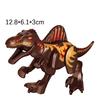 Jurassic Dinosaurs Building Blocks Tyrannosauru REX Dimetrodon DIY Quetzalcoatlus Action Figure Models Children Toy Animal Gifts