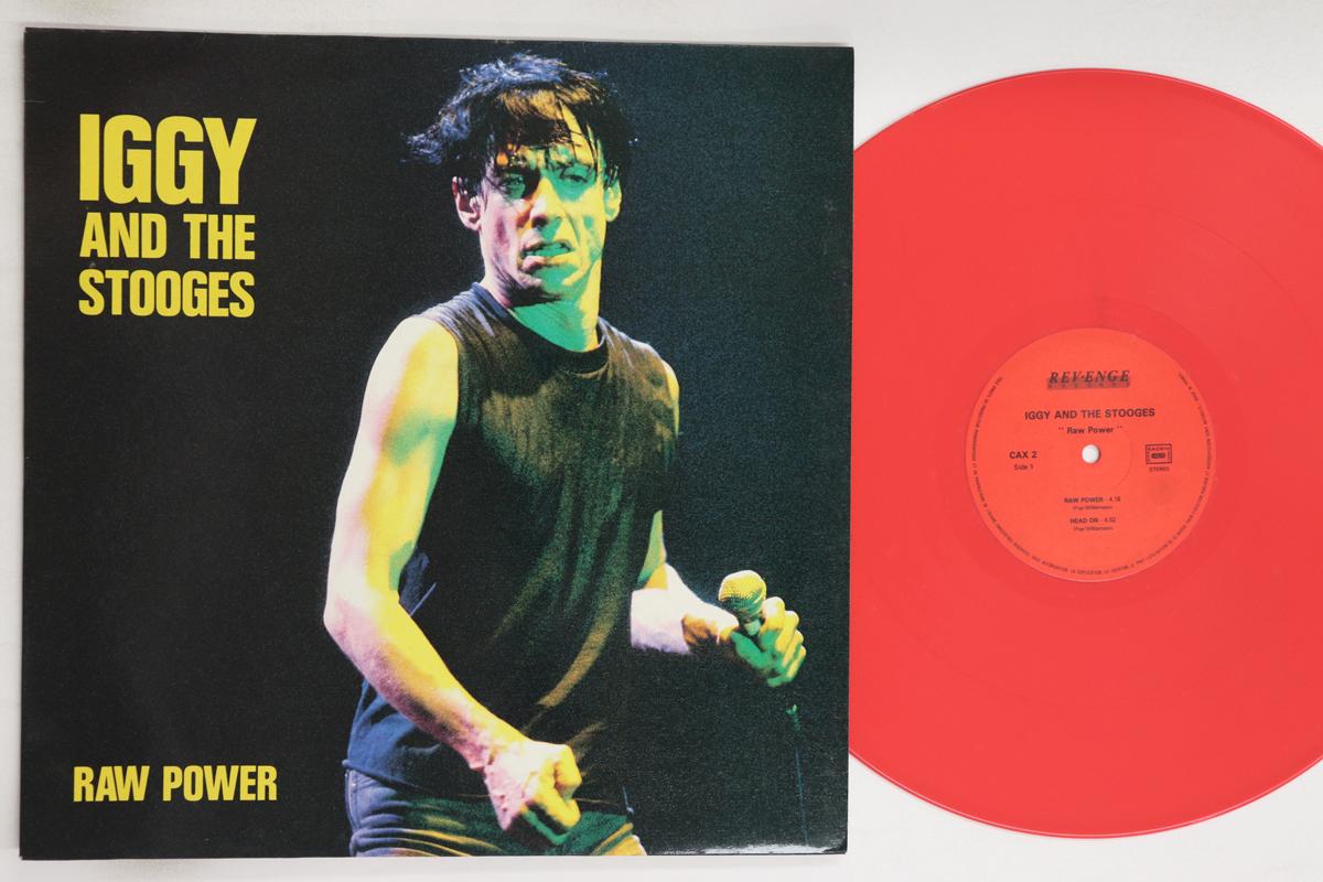 

12-дюймовая пластинка IGGY & THE STOOGES - Raw Power CAX2 REVENGE 1988 Франция Рок Б/У