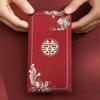 6pcs Chinese Style New Year Red Envelopes Blessing Gifts Packing Bags  Spring Festival Supplies