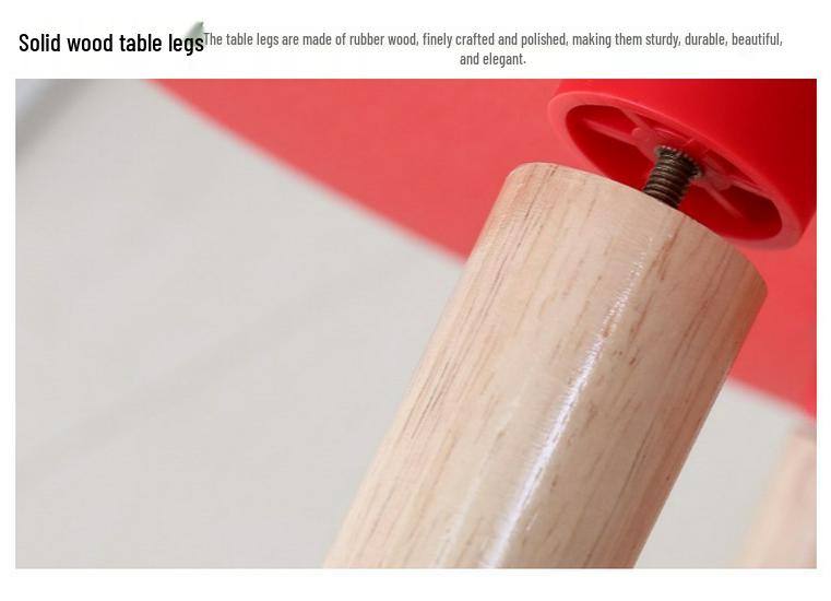 Pine Wood Triangle Side Table - Creative Small Round Corner Coffee Table