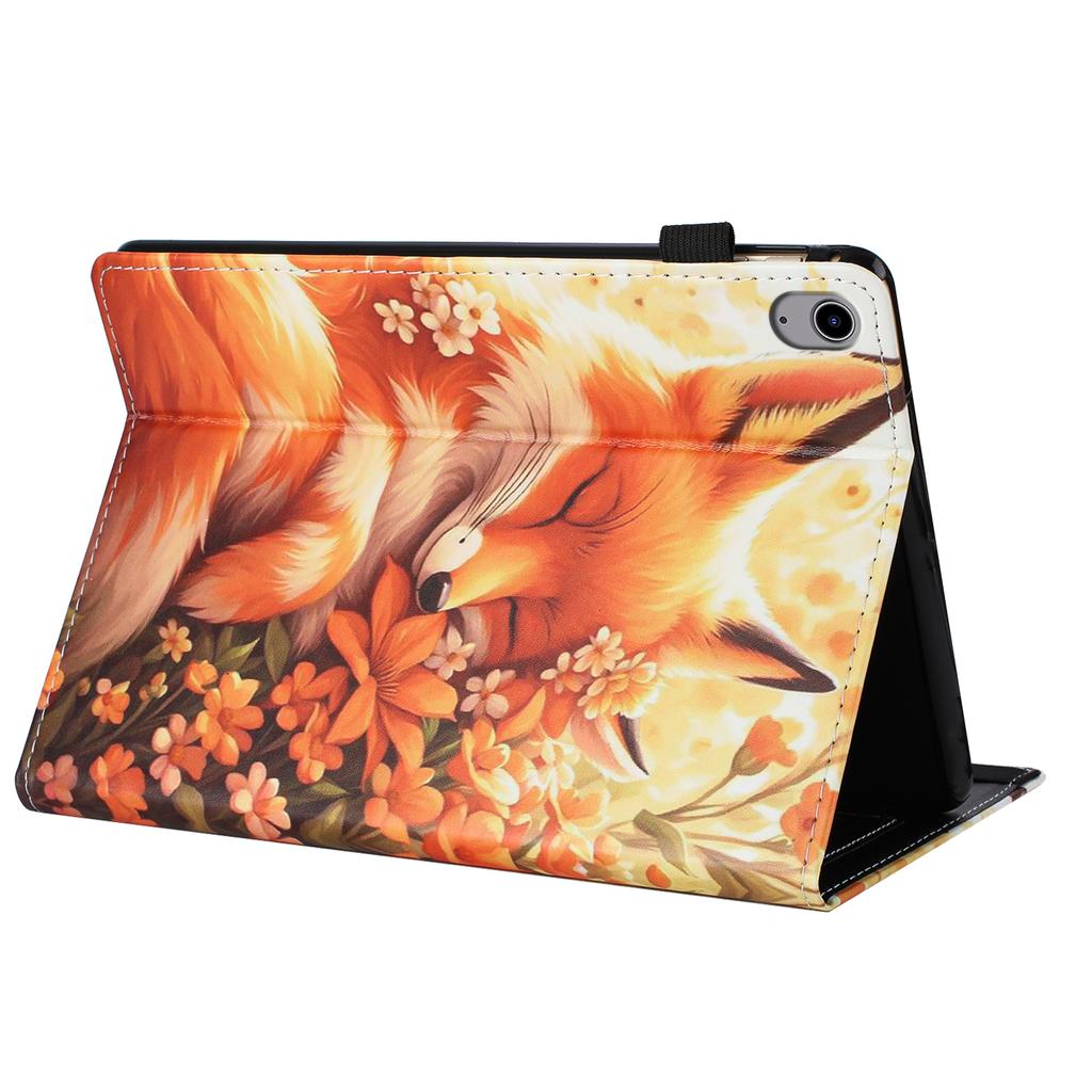 Für iPad mini (2024)/(2021) Muster-Leder-Tablet-Hülle mit Auto-Sleep/Wake, Kartenhalter