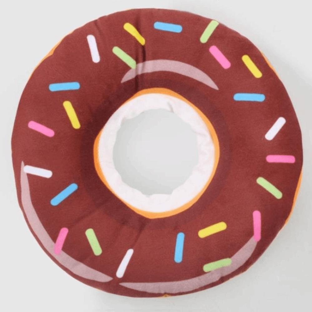Adjustable Kitten Recovery Cones Cartoon Donut Neck Collars New Cat Cone Collar  Pet Supplies