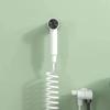 Grey/White Toilet Bidet Faucet Set Wall-mounted Sprayer Shower Faucet Nozzle Bathroom Toilet Flusher Bathe Clean Washer Tap