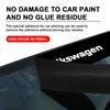 1Pcs Car Front Windshield Stickers Front and Rear Decorative Emblem For Volkswagen Passat Polo Golf Beetle Caddy T5 Up Eos Tiguan