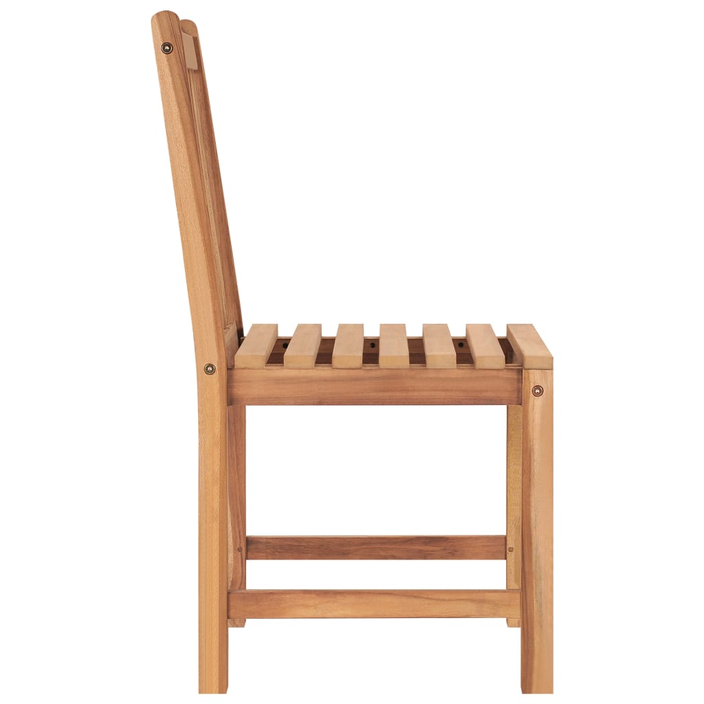 Vidaxl 9-Cz. Garden Furniture Set, Solid Teak Wood
