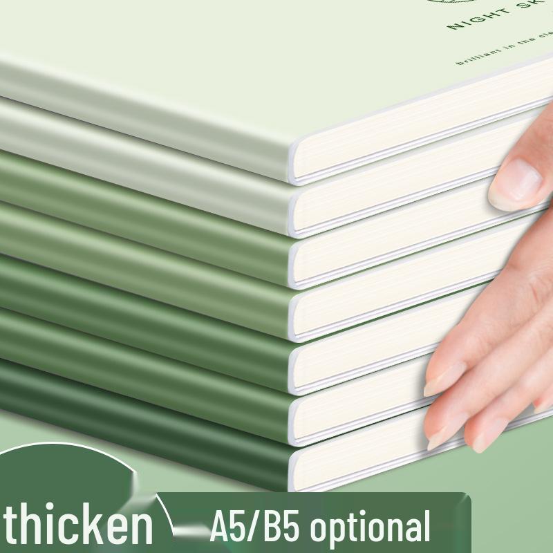 Fresh Style Lined Notepad: Thick A5/B5 Notebook for Students