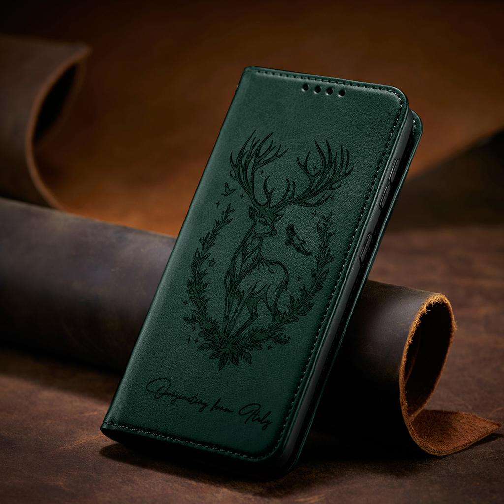 Animal Leather Phone Wallet Case Book For Oppo Reno 13 12 11 10 A5 A3 Pro 5G 13F 12F 11F A60 A79 A98 A38 A17 A74 A94 A53 Cover