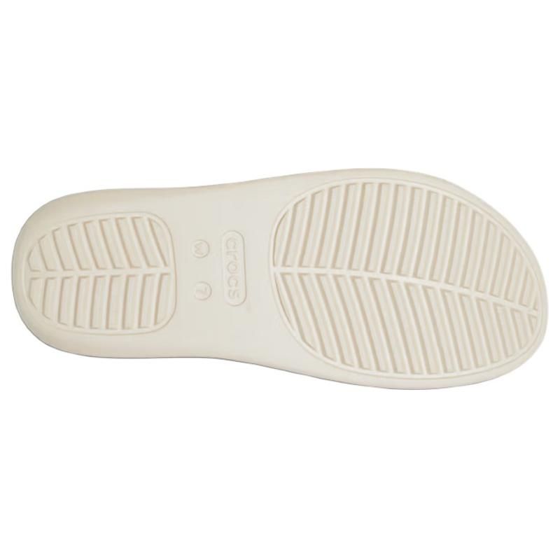 Crocs Slip-On Flat One-Strap Sandals Women Sandals White 209587-160