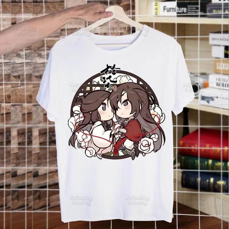Mo Dao Zu Shi The Untamed Harajuku Man T Shirts Lan WangJi Wei Wu Xian Tees Shirt Tops Short-Sleeved Aesthetic Anime T Shirt