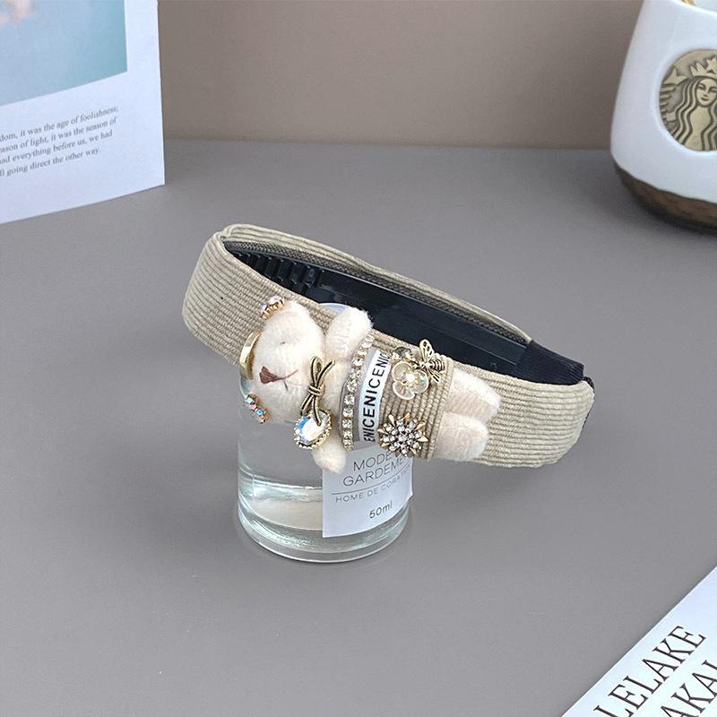 Style Headbands Cute Sweet Little Bear Minimalist Womens Hair Accessories