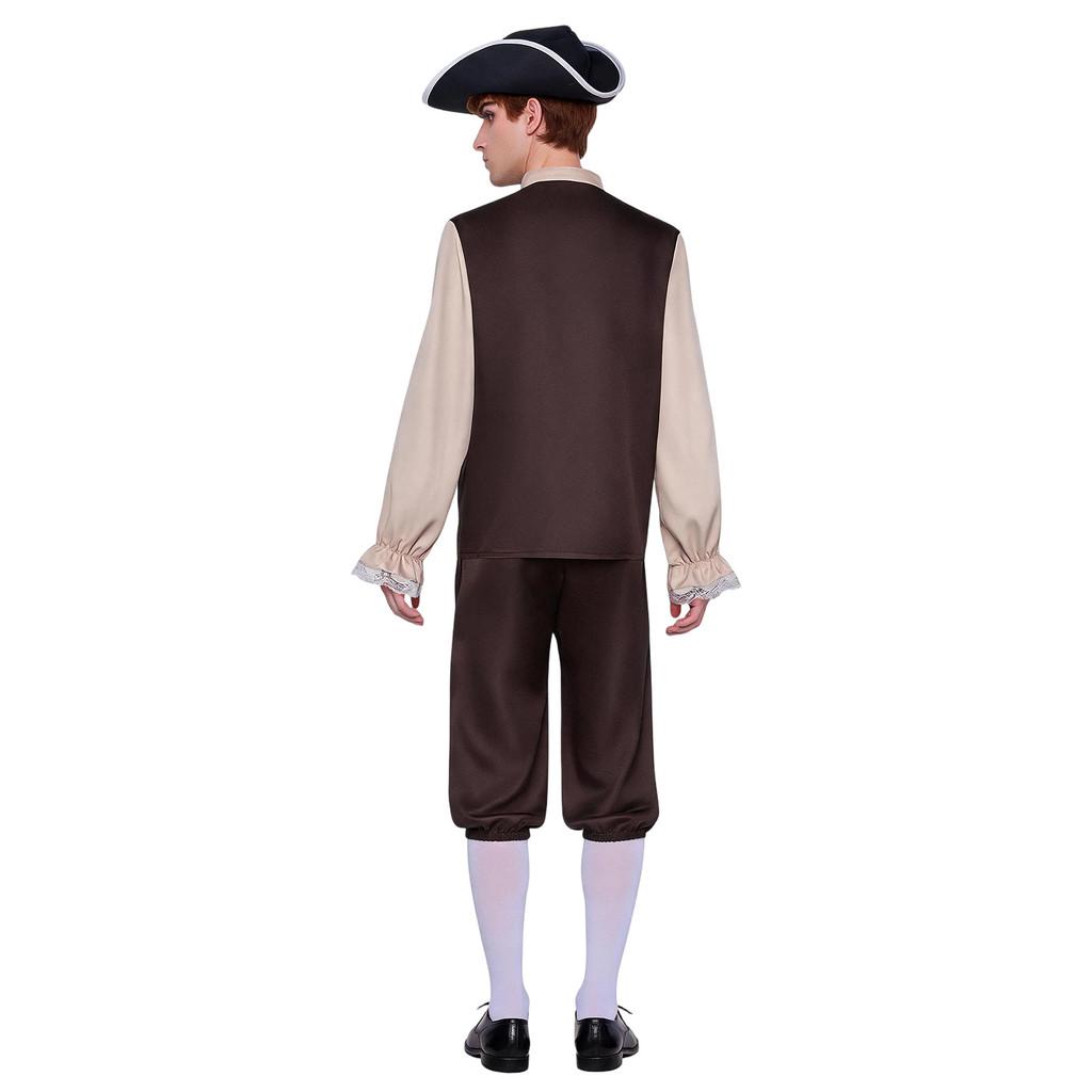 Koloniales Farm-Cosplay-Kostüm aus Polyesterstoff für Anime-Bühnenauftritte