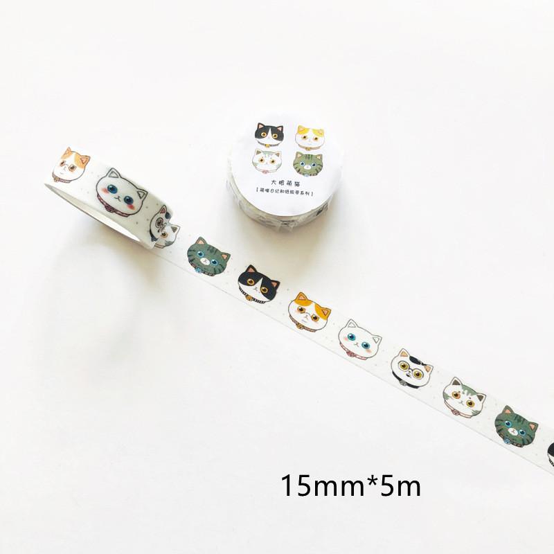Beautiful Wash Tape Flower Plant Japanese Masking Adhesive Tape Decors Scrap Booking Sticker Label