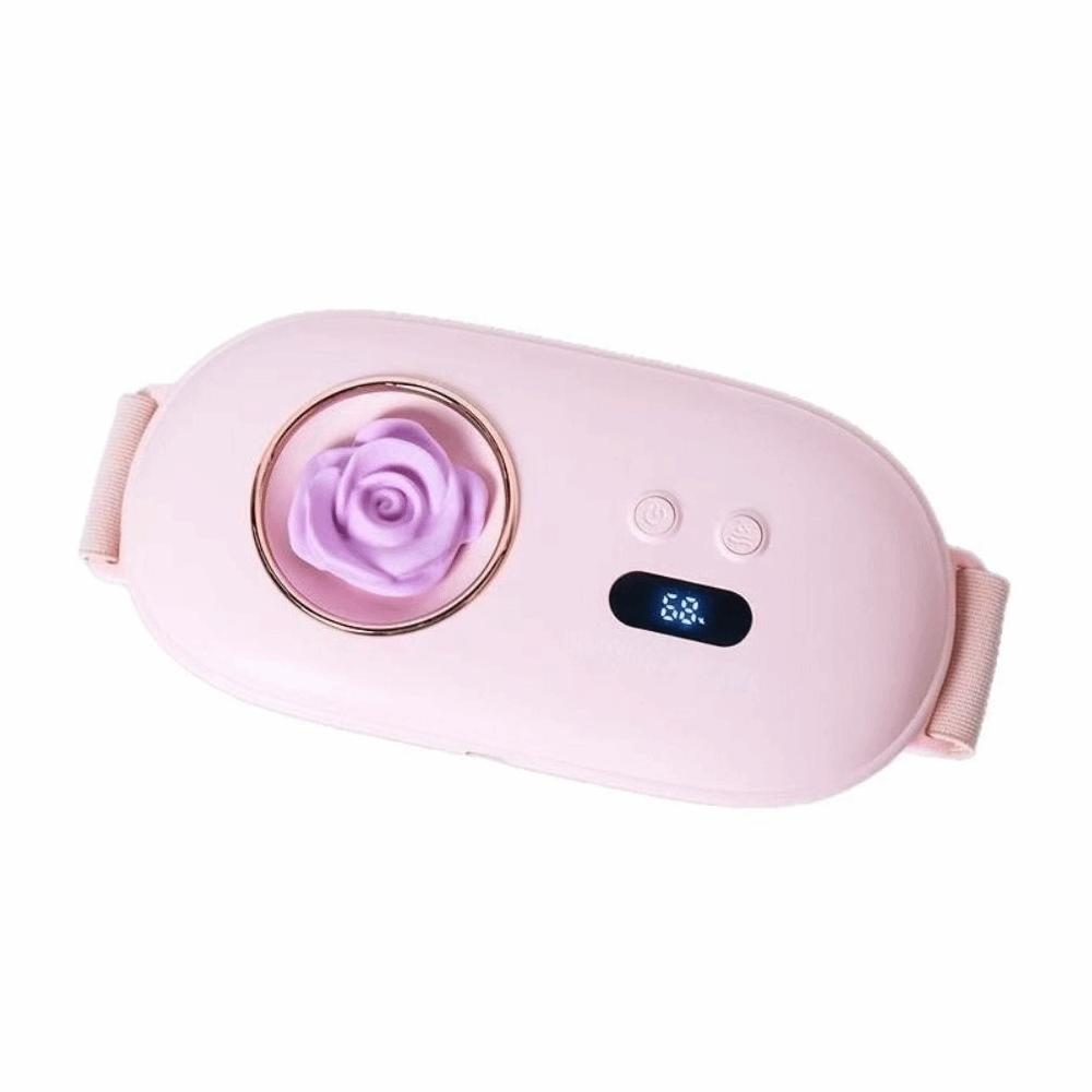 

USB Charging Abdomen Waist Heating Massage Pad for 5V1800mAh for Warm Waist and Warm Abdomen розовый