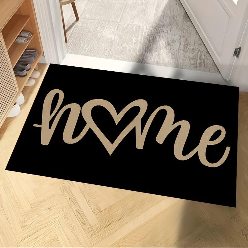 1 love doormat for entrance door, bathroom, living room, home decoration, spring decoration